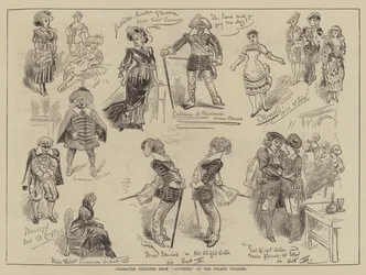 Charakterskizzen aus Olivette, im Strand Theatre